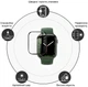 Защитное стекло Drobak Frame A+ для Apple Watch Series 10 46 mm Black (dr_323231) - изображение 4