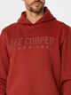 Bluza męska z kapturem kangurka Lee Cooper Arius 4323 S Czerwona (5905991710721) - obraz 4