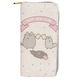 Дитячий гаманець клатч портмоне Pusheen cat Happy New Year 19х10см Бежевий n-12272 - зображення 1