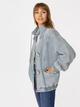 Kurtka jeansowa damska oversize Lee Cooper Amelia 1119 M Niebieska (5905991713166) - obraz 3