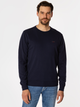 Sweter męski bawełniany Lee Cooper Andy Organic M Ciemnogranatowy (5905991716495) - obraz 1