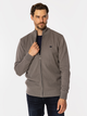 Bluza męska rozpinana streetwear z kołnierzykiem Lee Cooper Faro 4380 S Szara (5905991711889) - obraz 4