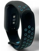 Ремешок Becover Vents Style для Xiaomi Mi Smart Band 9 Black-Blue (BC_711982) - изображение 3