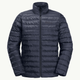 Пуховик двосторонній короткий чоловічий Jack Wolfskin Pilvi Down Jkt M 1207701_C0415 S Синій (4064886338479) - зображення 5