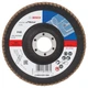 Пелюстковий шліфувальний диск Bosch (125 мм, P40, 22.23 мм) Standard For Metal випуклий круг (20949) - зображення 1
