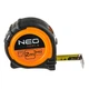 Вимірювальна рулетка NEO Tools (2 м х 16 мм) магнітна з двома фіксаторами (23084) - зображення 1