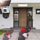 Беспроводная уличная камера видеонаблюдения 4G PTZ на 2 объектива с солнечной панелью ночным видением - изображение 4