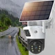 Беспроводная уличная камера видеонаблюдения 4G PTZ на 2 объектива с солнечной панелью ночным видением - изображение 5