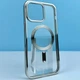 Чехол Wave Sides Chrome Case MagSafe Box iPhone 16 Silver - изображение 1