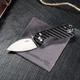 Нiж складаний Firebird FH925-CF чорне тиснення - изображение 7