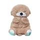 Мягкая игрушка-ночник "Дышащая Выдра" 853-1(Beige) дышащий, звук и свет, бежевый - изображение 1