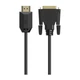 Кабель мультимедійний HDMI to DVI 3.0m 24M 4K60HZ HP (DHC-HD05-03M)[19936] - зображення 1