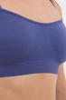 Бесшовный топ на тонких бретелях Giulia CAMI TOP L/XL Blue-marlin, Женский базовый топ на тонких бретелях - изображение 3