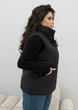 Теплый жилет женский стеганный удлиненный MODA 20115/1 50 Черный ( M - 20115/1 A ) - изображение 3
