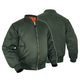 Куртка Бомбер летная US BASIC MA1® FLIGHT JACKET Оливковая L - изображение 1