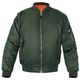 Куртка Бомбер летная US BASIC MA1® FLIGHT JACKET Оливковая L - изображение 3