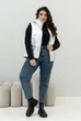 Теплый жилет женский стеганный удлиненный MODA 20115/1 60 Серебристый ( M - 20115/6 N ) - изображение 6