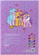 Двусторонняя цветная бумага Kite My Little Pony А4 15 листов 15 цветов (LP24-250) - изображение 4