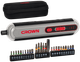 Отвёртка аккумуляторная CROWN CT22053-TB с набором - изображение 1