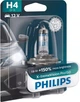 Лампа галогеновая Philips 12V H4 60/55W P43T-38 X-TREME VISION PRO150 блистер 1 шт. (12342XVPB1) - изображение 2