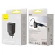 Сетевое зарядное устройство Baseus Compact Quick Charger 2USB + 1Type-C 30W CCXJ-E01 Black - изображение 7