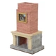 Керамічний конструктор з міні-цеглинок Fireplace. Камін - зображення 4