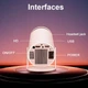 Портативный мини смарт проектор Magcubic HY300 Белый (1013-369-00) - изображение 4