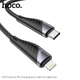 Кабель Hoco для U95 Freeway PD charging data cable for iP (L=1.2M) Black - изображение 3