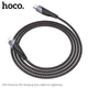 Кабель Hoco для U95 Freeway PD charging data cable for iP (L=1.2M) Black - изображение 5