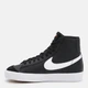 Подростковые кожаные высокие кеды для мальчика Nike Blazer Mid 77 (Gs) DA4086-002 40 Черные (0194499439233) - изображение 3
