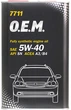 Моторное масло Mannol 7711 O.E.M. for Daewoo GM 5W-40 SN/CF 1 л (MN7711-1) - изображение 1