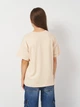Детская футболка для девочки Nike G Nsw Tee Boy Essntl Lbr FZ5539-126 128-137 см Бежевая (197596634747) - изображение 2