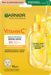 Тканевая маска для лица Garnier Skin Naturals Vitamin C Super Hydrating Sheet Mask для неравномерного тона тусклой кожи 28 г (3600542380492) - изображение 1