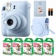 Подарунковий набір Камера для миттєвого друку Fujifilm INSTAX Mini 12 Pastel Blue / Блакитний чохол / Картриджі на 50 фото / Блакитний фотоальбом на 64 фото - изображение 1