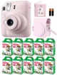 Instax Mini 12 Blossom Pink / Подарунковий набір Рожевий / Камера + 100 фото + Чохол + Альбом 64 фото / Deluxe Edition - изображение 1