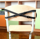 Дитяча ортопедична подушка під поперек School Comfort M2, Correct Shape, чорний - зображення 3
