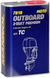 Моторное масло Mannol 7818 Outboard 2-Takt Premium API TD 1 л Metal (MN7818-1ME) - изображение 2