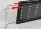 LED-светильник широкий для аквариума Quanlong в Черном корпусе QL-40B, 40 см - изображение 4