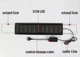 LED-светильник широкий для аквариума Quanlong в Черном корпусе QL-40B, 40 см - изображение 5