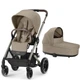 Коляска 2 в 1 Cybex Balios 2024, Almond Beige (TPE) - изображение 1