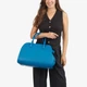 Сумка женская кожаная саквояж большая Regina Notte Travel bag 3727 Синий - изображение 2
