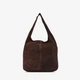 Сумка женская замшевая шоппер большая Regina Notte Shopper 3750 Шоколад - изображение 1