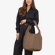 Сумка женская замшевая шоппер большая Regina Notte Shopper 3750 Тауп - изображение 2