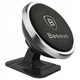 Автодержатель Baseus 360° Adjustable Magnetic Phone Mount Silver (SUCX140012) - изображение 1