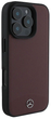 Панель Mercedes-Benz Textured And Plain Leather MagSafe для iPhone 16 PRO Red (MEHMP16L23RBARR) - зображення 5