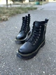 Ботинки женские Dr.Martens деми вариант с молнией черные 36р - изображение 3