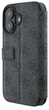 Etui z klapką Guess Book 4G Metal Logo do Apple iPhone 16 Black (GUBKP16S4GMGGR) - obraz 4