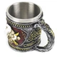 Кружка Knight Cup Череп пирата со змеей 3D 450 мл (1010-064-00) - изображение 6