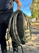 Великий рюкзак TORSO мультикам 32 літри Cordura з відділенням для ноутбука HACK BAGS - зображення 7