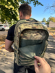 Большой рюкзак TORSO мультикам 32 литра Cordura с отделением для ноутбука HACK BAGS - изображение 8